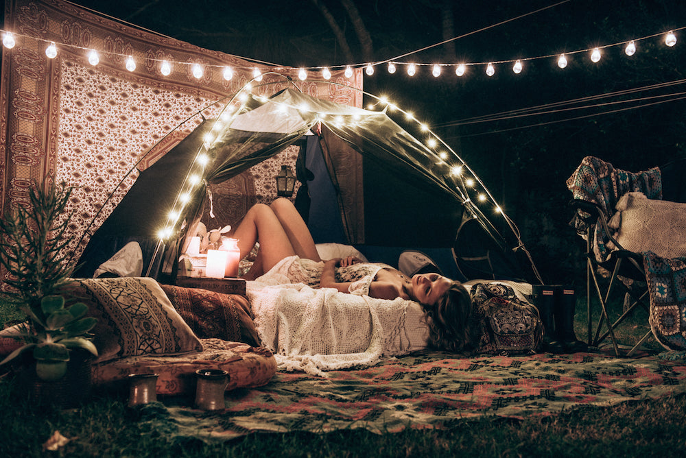 DIY BOHO FESTIVAL CAMP