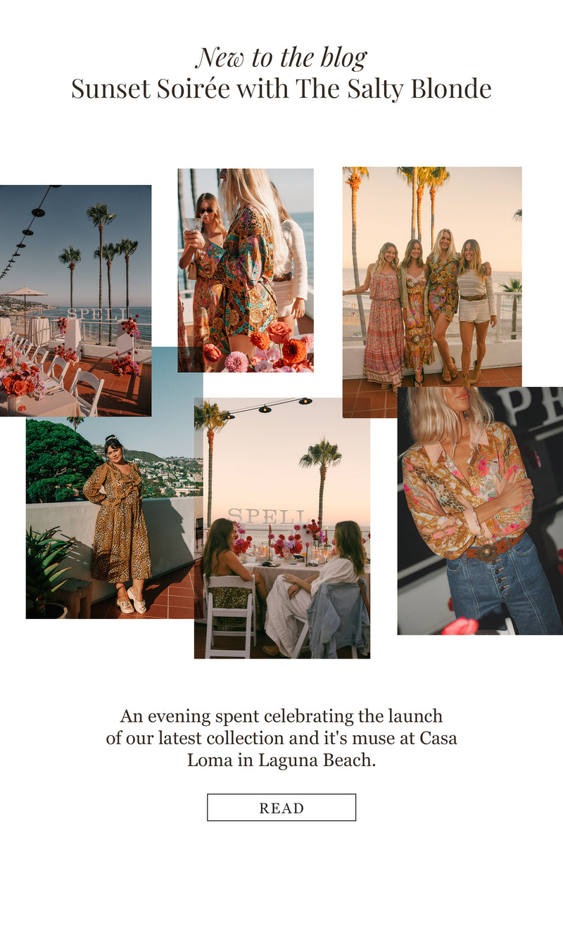 Elevated Boho Clothing, Designed in Byron Bay