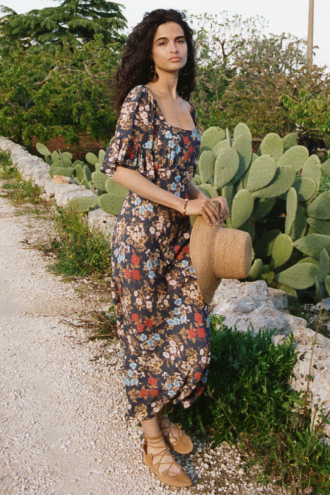 Flora Midi Dress