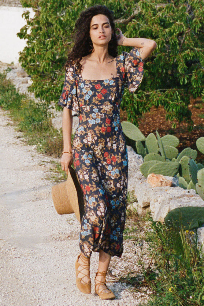 Flora Midi Dress