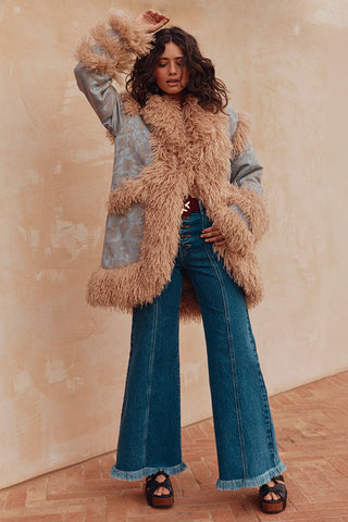 Starlet Jacquard Coat