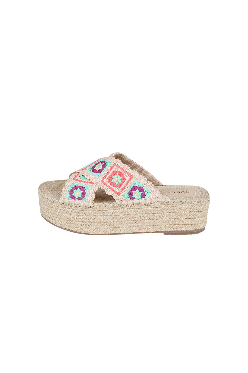 Sun Chaser Crochet Espadrille