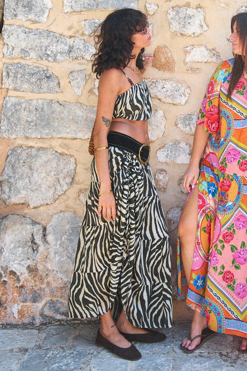 Zevra Peasant Skirt