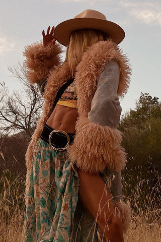 Starlet Jacquard Coat