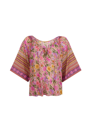 Swan Lake Short Sleeve Blouse
